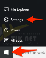 آموزش ساخت کانکشن vpn در ویندوز 10