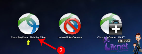 آموزش اتصال به Cisco Anyconnect در مک