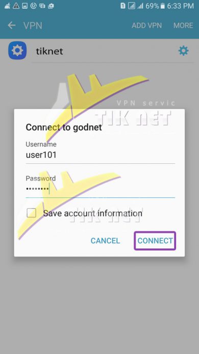آموزش اتصال به VPN در سیستم عامل اندروید