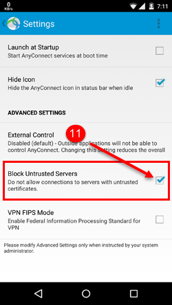 آموزش اتصال به Cisco Anyconnect در اندروید