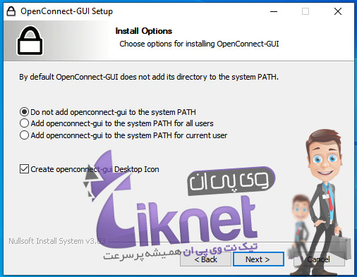استفاده از Openconnect در ویندوز
